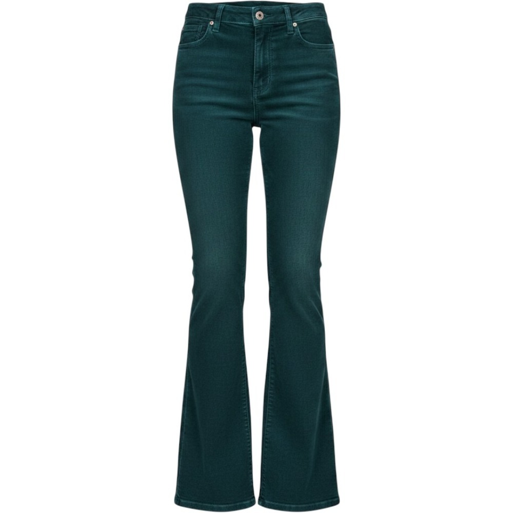 Altar'd State Corduroy Flare Pants Botanical Garden Green 3/26